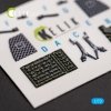 KELIK K72048 F-15C MSIP II EAGLE INTERIOR 3D DECALS FOR GWH 1/72